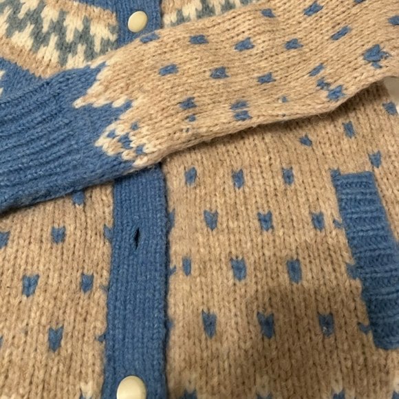 fair isle boyfriend cardigan